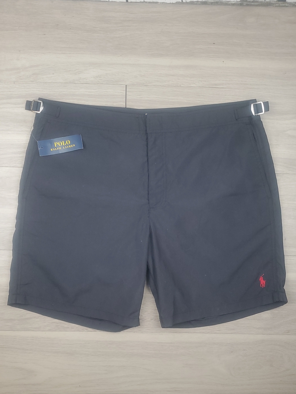 Polo Ralph Lauren Classic Swim Trunks Men’s 34 Black NWT 7” Inseam